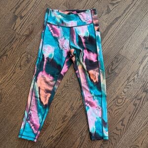 Colorful Tie-Dye Kids Leggings
